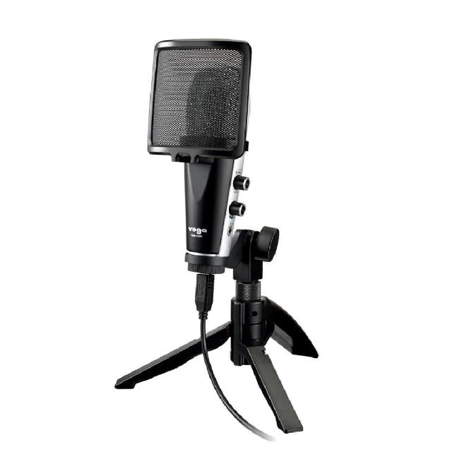 Yo-tronics YTM-132U 專業 USB 電容式麥克風，採用全向式指向性設計，適合桌上型使用，專為電腦錄音、播客、線上會議打造。有線連線穩定，黑色系外觀簡約耐用，配件齊全（詳見商品介紹），保固1年。清晰收音品質，讓您的聲音傳遞更專業！