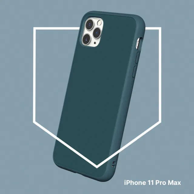 【RHINOSHIELD 犀牛盾】iPhone 11 Pro MAX 6.5吋 SolidSuit 經典防摔背蓋手機保護殼(獨家耐衝擊材料)