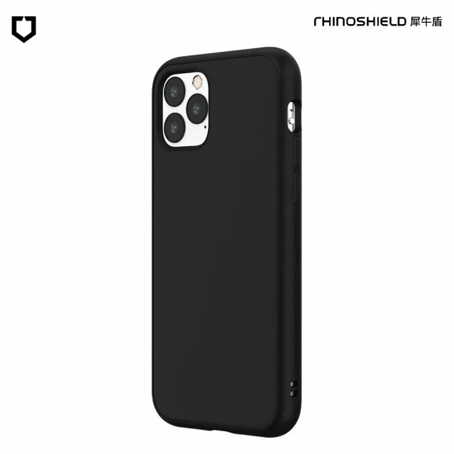 【RHINOSHIELD 犀牛盾】iPhone 11 Pro MAX 6.5吋 SolidSuit 經典防摔背蓋手機保護殼(獨家耐衝擊材料)