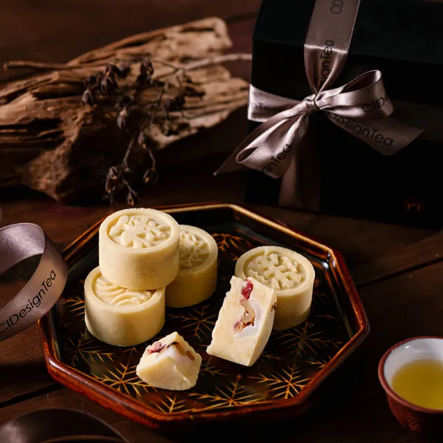 秘製綠豆糕 8入(5盒組/含運)_年菜 年節禮盒