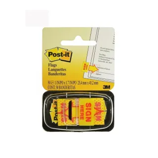 【3M】680-9 Sign Here箭頭標籤 2.5x4.3公分(2入1包)