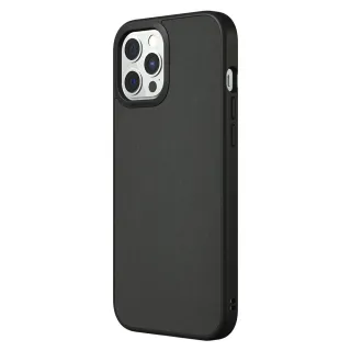 【RHINOSHIELD 犀牛盾】iPhone 12 mini/12/12 Pro/12 Pro Max SolidSuit防摔背蓋手機保護殼-髮絲紋-黑