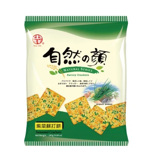 【中祥】自然之顏紫菜蘇打餅乾280g