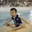 【Splash About 潑寶】嬰兒 保暖泳衣 連身- 水玉點點 / 海軍藍(嬰兒連身泳衣)