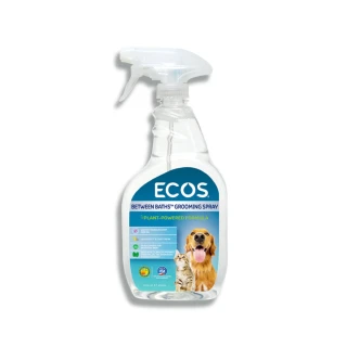 【ECOS】天然寵物身體除臭清潔噴霧(美國原裝 650ml  貓狗寵物除臭神幫手  薄荷清香)