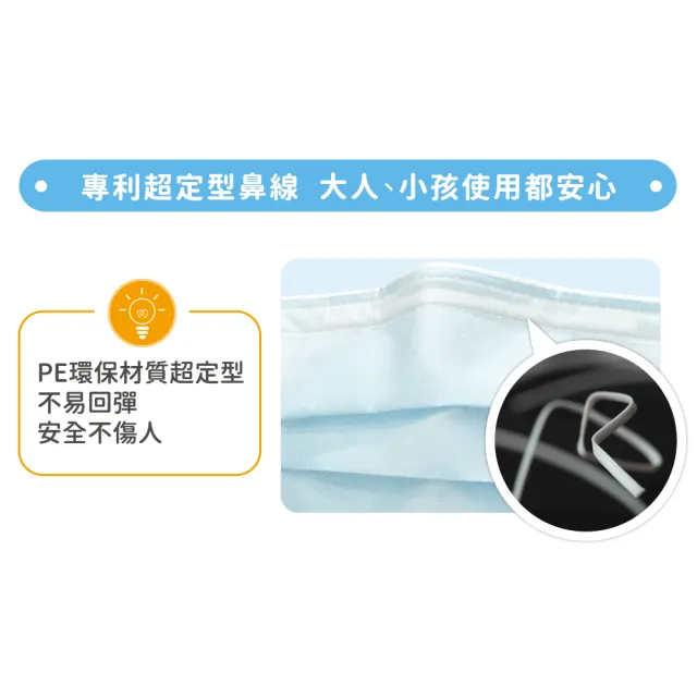 【匠心】成人平面活性碳醫用口罩(50入/盒 L尺寸)