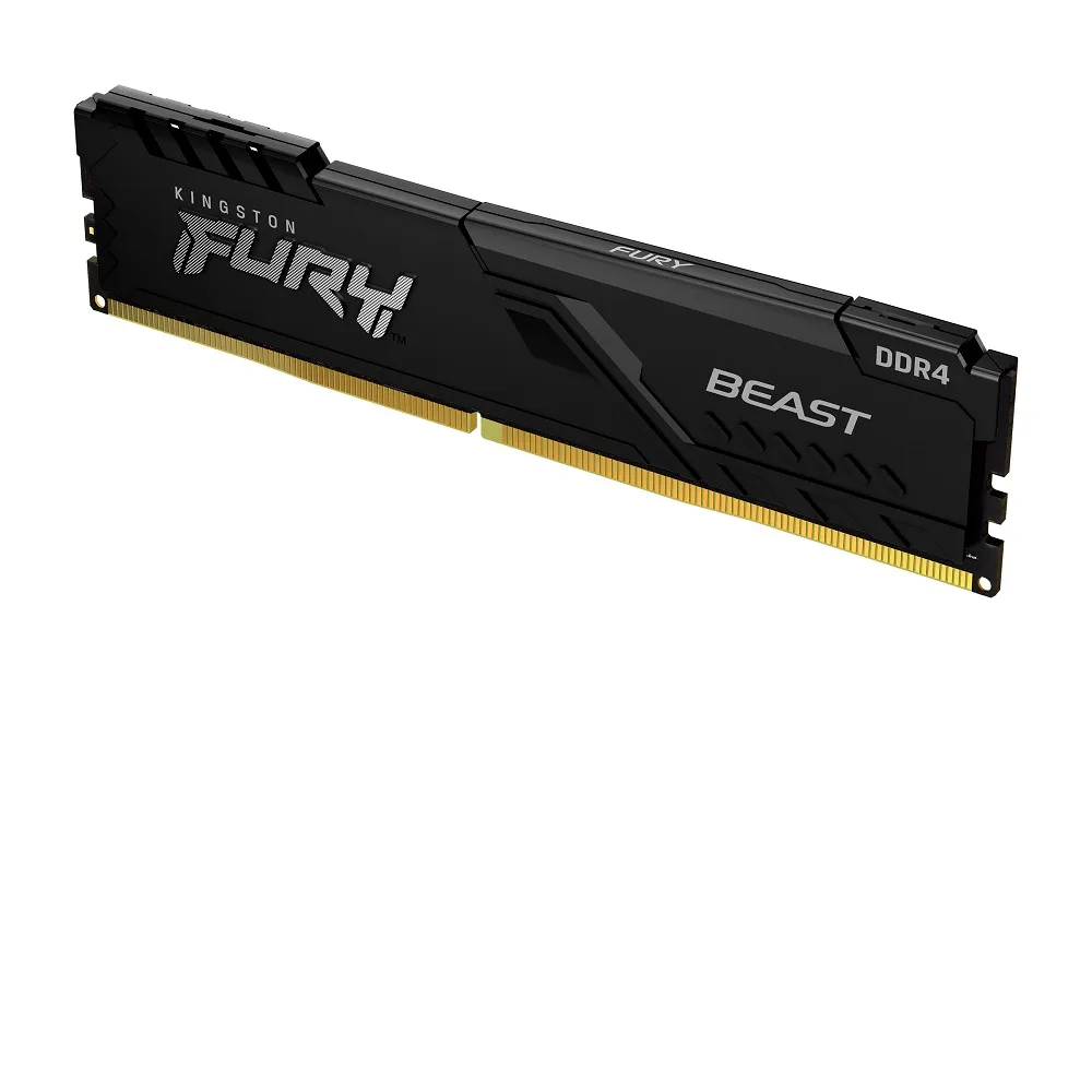 【Kingston 金士頓】FURY Beast DDR4 3600 32GB PC 記憶體 黑 (KF436C18BB/32) *超頻