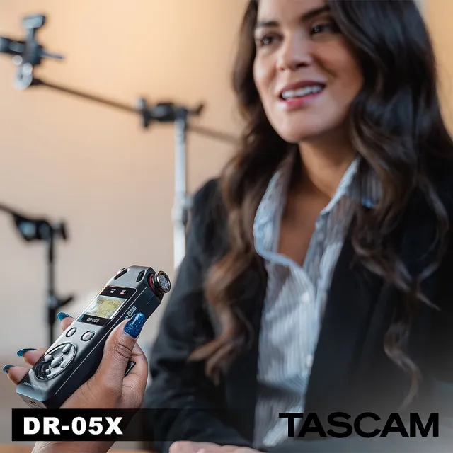 【TASCAM】攜帶型數位錄音機 DR-05X(公司貨)