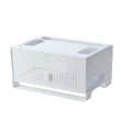 【Mega】桌面路由器電線收納盒 wifi收納(線路收納 插座整理 置物架)