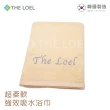 【THE LOEL】韓國精梳紗浴巾(青藍色/鵝黃色/果凍粉)