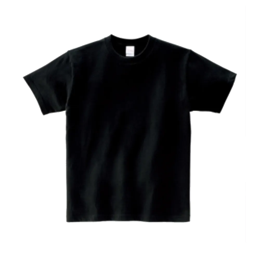 【日本 PRINTSTAR】純棉 5.6oz 重磅T恤-男女同款(黑色)
