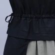 【MsMore】俏麗佳人拼接假2件式短褲套裝#107542(黑色)
