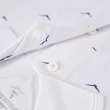 【YG  天鵝內衣】吸濕排汗印花短袖POLO衫(單件-白底青鳥/橄黃底黑鳥/黑底綠鳥/灰綠底藍鳥)