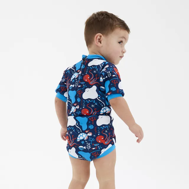 【Splash About 潑寶】嬰兒 尿布褲 連身 防曬 抗UV-海底大冒險(嬰兒泳褲)