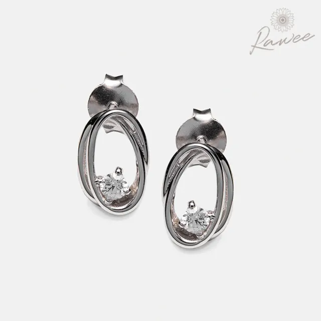 【Rawee】泰國設計師款 Daylight Earrings(925純銀耳針一對入)