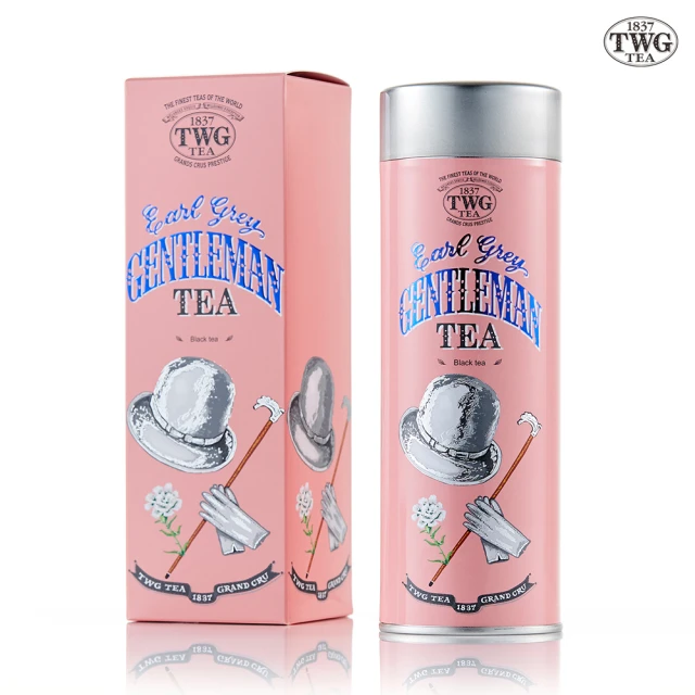 【TWG Tea】頂級訂製茗茶 紳士伯爵茶 100g/罐(Earl Grey Gentleman;黑茶)