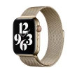 【WiWU】Apple Watch S7/S6/SE/5/4/3 米蘭不銹鋼系列錶帶-42/44/45MM通用(土豪金/銀色/黑色)