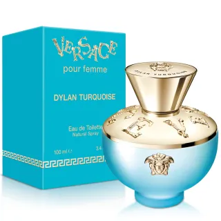 【VERSACE 凡賽斯】狄倫淡藍女性淡香水100ml(專櫃公司貨)