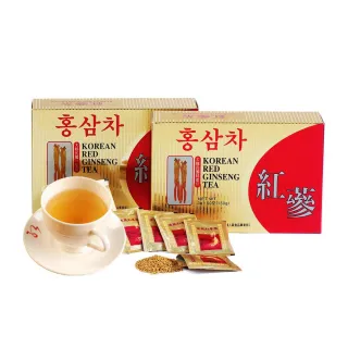 【金蔘】6年根韓國高麗紅蔘茶(100包 盒 共1盒)