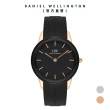 【Daniel Wellington】DW 手錶 Iconic Motion 40mm躍動黑膠腕錶(DW手錶男錶 兩色 DW00100425)