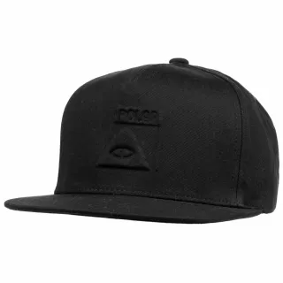 【POLER STUFF】雙12  美國EMBOSSED SUMMIT 休閒帽 / 棒球帽(黑色)