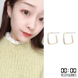 【00:00】韓國設計S925銀針個性幾何造型耳環