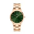 【Daniel Wellington】DW 手錶  Iconic Link Emerald 36mm/40mm森林綠精鋼錶(DW00100419)