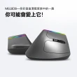【DeLUX】雙模無線垂直光學滑鼠 藍牙滑鼠(M618DB)