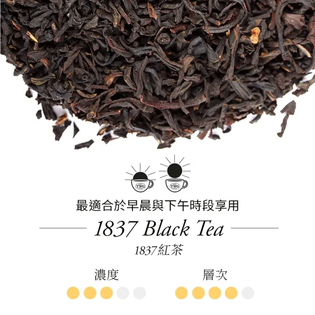 TWG Tea】手工純棉茶包1837黑茶15包/盒(1837 Black Tea;黑茶) - momo