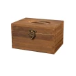 【PUSH!】PUSH!居家生活用品 復古自然風 紙巾盒 面紙盒 衛生紙抽取收納盒(紙巾盒短款I06-2)