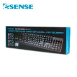 【ESENSE 逸盛】K8150BK機械青軸混彩電競鍵盤 混彩天使版-青軸(13-EGK8150BK)