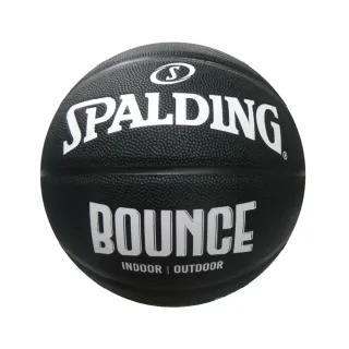 【SPALDING】斯伯丁 Bounce 籃球 PU 7號(黑/白)