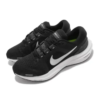 【NIKE 耐吉】慢跑鞋 Zoom Vomero 16 運動 女鞋 氣墊 避震 輕量 透氣網布 路跑 健身 黑 白(DA7698-001)