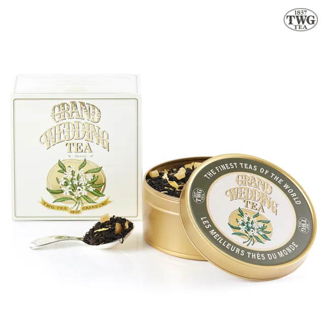 【TWG Tea】魚子醬錫罐茗茶 皇家婚禮茶 100g/罐(Grand Wedding Tea;紅茶)