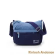 【Kinloch Anderson】清新摩卡 造型斜側包(深藍色)