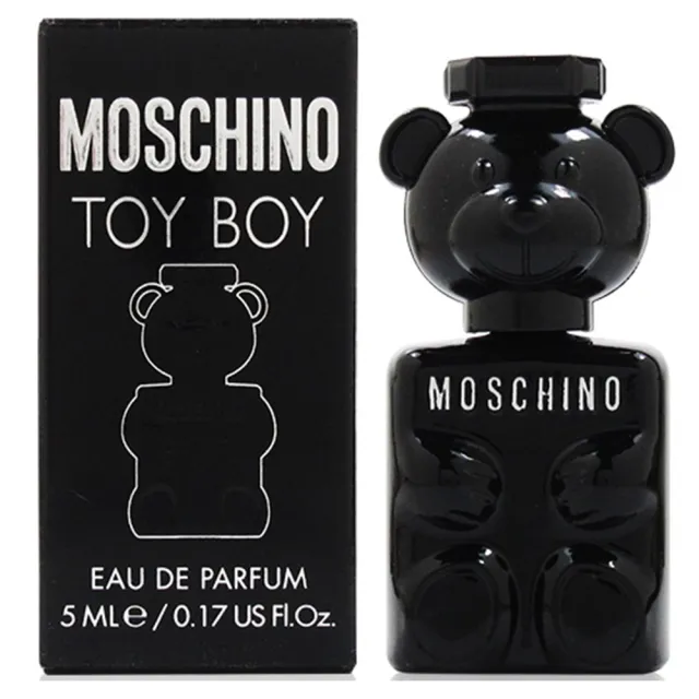 【MOSCHINO】TOY BOY 黑熊 男性淡香精(5ml .專櫃公司貨)