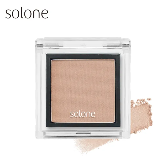 【Solone】單色眼影(特調奶茶系列 10色可選 福利品)