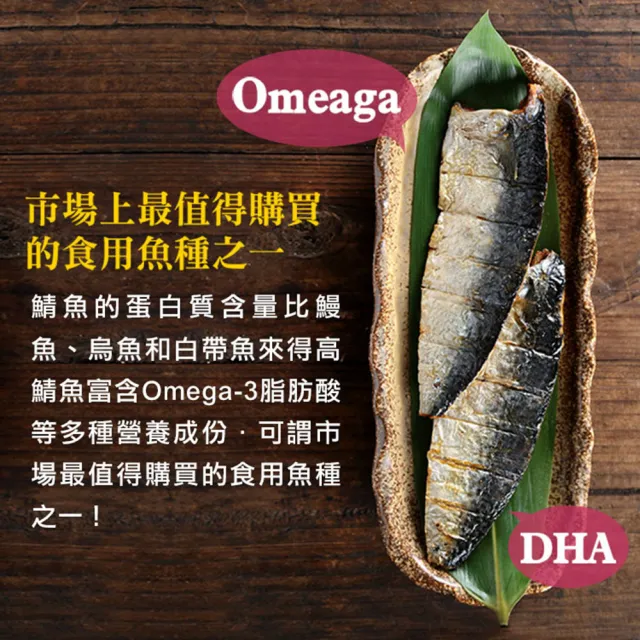 【愛上海鮮】任選999免運 無鹽鯖魚1包(200g±10%/包/2片/包)