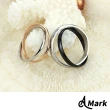 【A MARK】星星相印雙環造型戒指