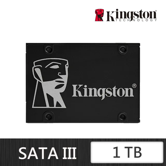 【Kingston 金士頓】KC600 1TB SATA ssd固態硬碟 SKC600/1024G 讀 550M/寫 520M