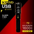 【KINYO】強光變焦手電筒 LED-513(LED-513)