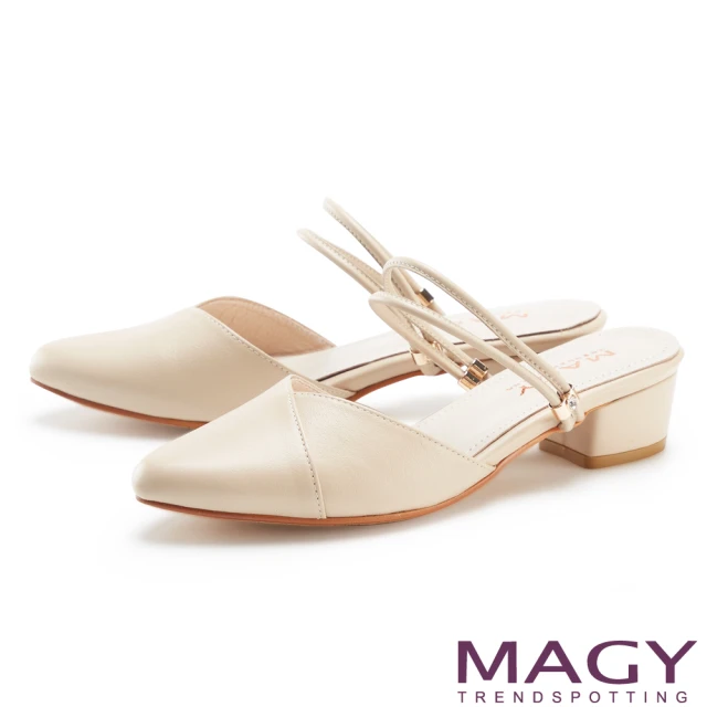 A.S.O 阿瘦集團 A.S.O健康按摩水鑽鏤空前包後空穆勒