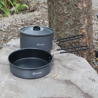 【ADISI】野營煎鍋組 AC565015 1-2人適用(戶外露營、聚會、鋁鍋、導熱性佳)