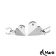 【A MARK】心心相印可變造形經典鈦鋼項鍊