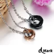 【A MARK】愛情魔法魔戒指環造型鈦鋼項鍊