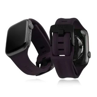 【UAG】Apple Watch 38/40/41mm 潮流矽膠錶帶-紫(UAG)