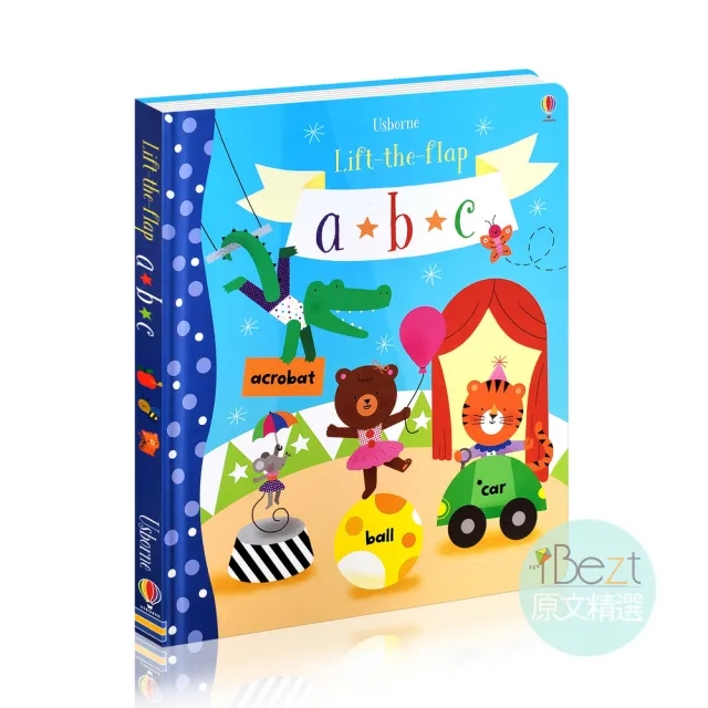 iBezt】Usborne Lift-the-Flap abc(Lift-the-Flap 翻翻書) - momo購物