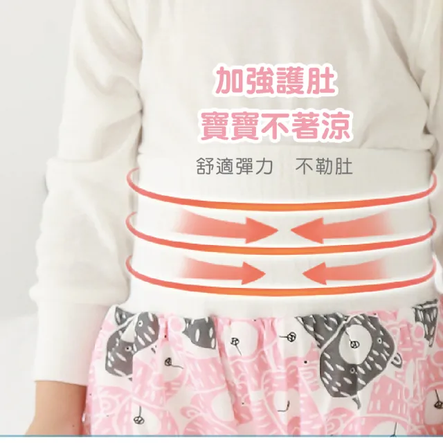 【Mua 姆兒選品】兒童高腰護肚隔尿褲防水褲-M碼(訓練褲 戒尿布必備 戒夜尿 戒尿布 居家褲 防水隔尿褲)