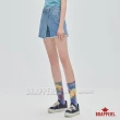 【BRAPPERS】女款 Boy friend系列-高腰全棉褲裙(淺藍)