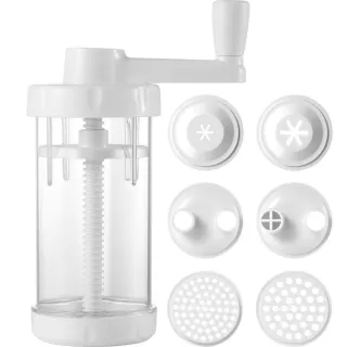 【TESCOMA】歐洲 五壓模片+麵糊擠壓器